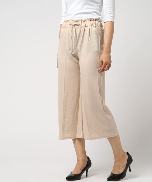 SPIGA(スピーガ)の「リラックスイージーP(その他パンツ・レディース・ベージュ/グリーン/ブラック・FREE)」の7枚目の写真