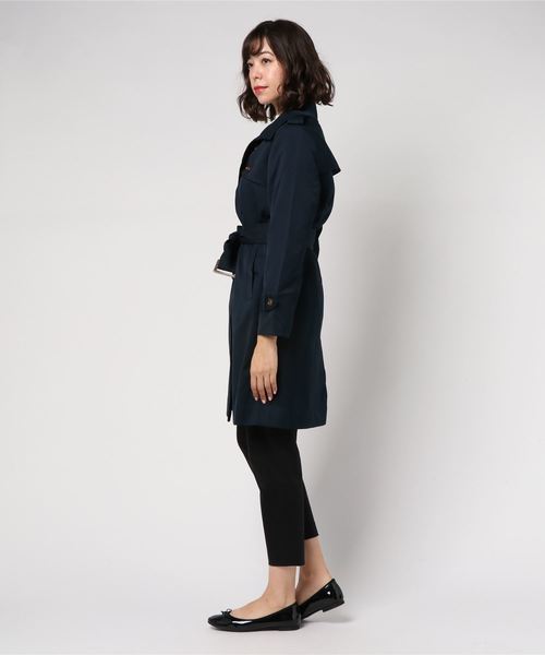 TRUDEA(トルディア)の「ニュアンストレンチコート(トレンチコート・レディース・ベージュ/カーキ/ネイビー/キャメル・MEDIUM/LARGE)」の5枚目の写真