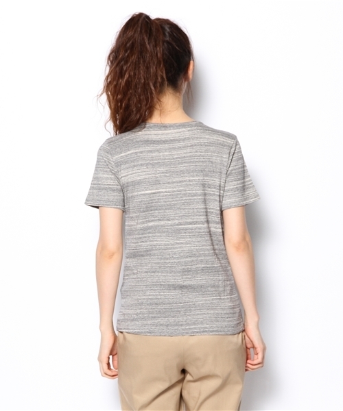 BEAMS BOY(ビームスボーイ)の「○BEAMS BOY / フライス 無地クルーT(Tシャツ/カットソー・レディース・ホワイト/ライトグレー/ブラック・ONE SIZE)」の6枚目の写真