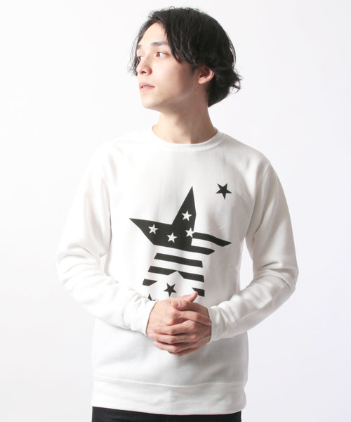 SHISKY(シスキー)の「裏起毛 プリント トレーナー スウェット(スウェット・メンズ・A/B/C/D/E/F/G/H/I/J/K/L/M/N/O/P/Q/R/S/T・M/L/XL)」の17枚目の写真