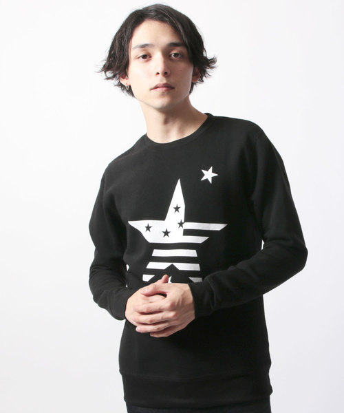 SHISKY(シスキー)の「裏起毛 プリント トレーナー スウェット(スウェット・メンズ・A/B/C/D/E/F/G/H/I/J/K/L/M/N/O/P/Q/R/S/T・M/L/XL)」の18枚目の写真