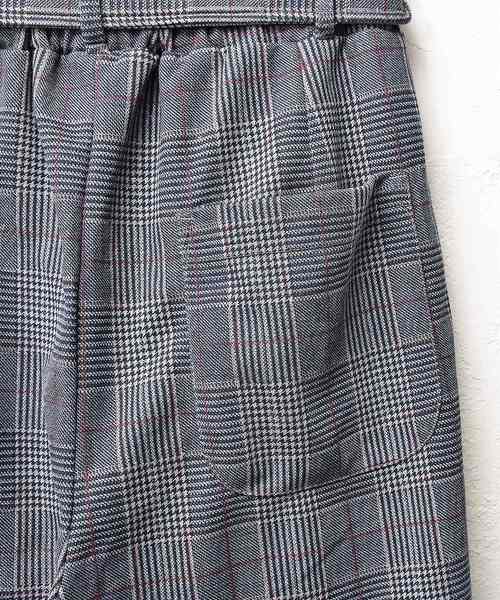 MinoriTY（マイノリティ）の「ベルト付きチェックワイドパンツ（その他パンツ・メンズ・ベージュ/ネイビー/グレー・M/L）」の7枚目の写真