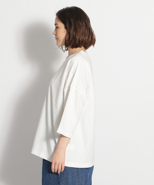 niko and...（ニコアンド）の「チビハイネックビッグプルオーバー（Tシャツ/カットソー・レディース・ライトグリーン/チャコール/ブラウン/オフホワイト・FREE）」の16枚目の写真