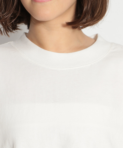 niko and...（ニコアンド）の「チビハイネックビッグプルオーバー（Tシャツ/カットソー・レディース・ライトグリーン/チャコール/ブラウン/オフホワイト・FREE）」の18枚目の写真