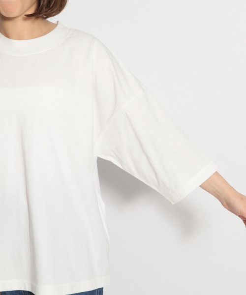 niko and...（ニコアンド）の「チビハイネックビッグプルオーバー（Tシャツ/カットソー・レディース・ライトグリーン/チャコール/ブラウン/オフホワイト・FREE）」の19枚目の写真