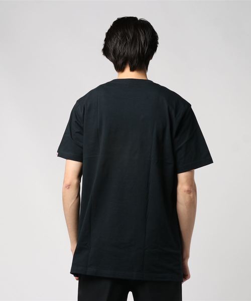 ELEMENT(エレメント)の「半袖Tシャツ ELEMENT SQUARE LOGO AJ021-218(Tシャツ/カットソー・メンズ・ホワイト/ブラック/ライトピンク・M/L/XL)」の4枚目の写真