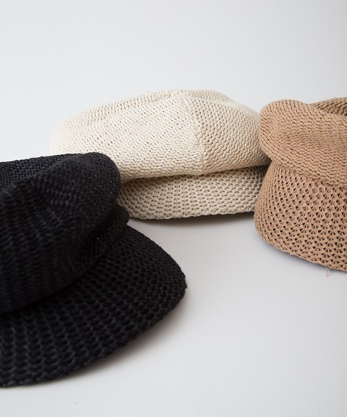 Libby&Rose（リビーアンドローズ）の「キャスケット（キャスケット・レディース・ブラック/ベージュ/キャメル・FREE）」の5枚目の写真