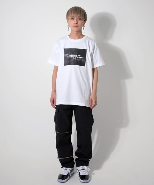 A'GEM9（エージェムナイン）の「昇華転写ガールズフォトプリントTシャツ/カットソー（Tシャツ/カットソー・メンズ・ブラック/ホワイト・FREE）」の3枚目の写真