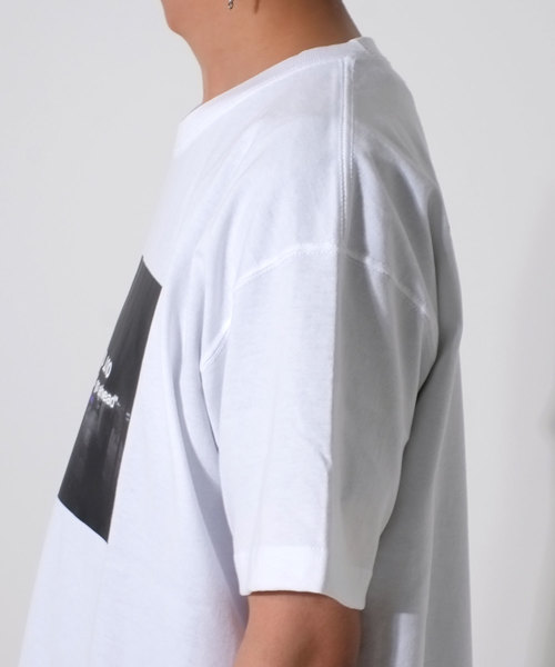 A'GEM9（エージェムナイン）の「昇華転写ガールズフォトプリントTシャツ/カットソー（Tシャツ/カットソー・メンズ・ブラック/ホワイト・FREE）」の7枚目の写真