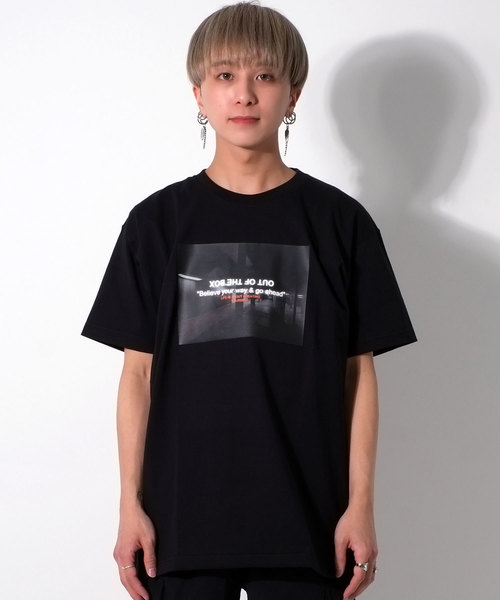 A'GEM9（エージェムナイン）の「昇華転写ガールズフォトプリントTシャツ/カットソー（Tシャツ/カットソー・メンズ・ブラック/ホワイト・FREE）」の9枚目の写真