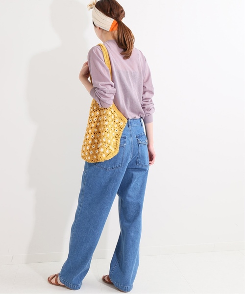 セール】IENA LA BOUCLE デニムベイカーパンツ◇（デニムパンツ