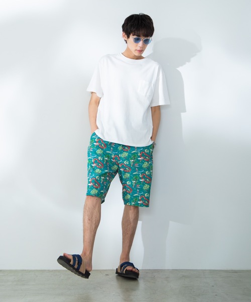 WEGO（ウィゴー）の「WEGO/パターンプリントスイムショーツ（その他パンツ・メンズ・その他1/その他2/その他3・MEDIUM/LARGE）」の5枚目の写真