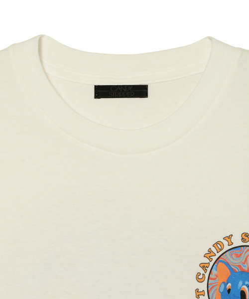 Candy Stripper（キャンディストリッパー）の「SLACK ELEPHANT L/S Tシャツ（Tシャツ/カットソー・レディース・オフホワイト/パープル/ピンク/ブラック・2）」の10枚目の写真