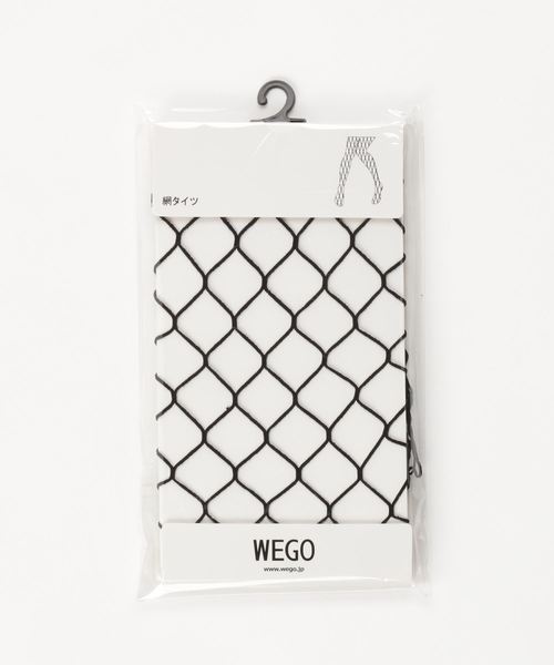 WEGO(ウィゴー)の「WEGO/網タイツ(タイツ/ストッキング・レディース・ブラック・FREE)」の4枚目の写真