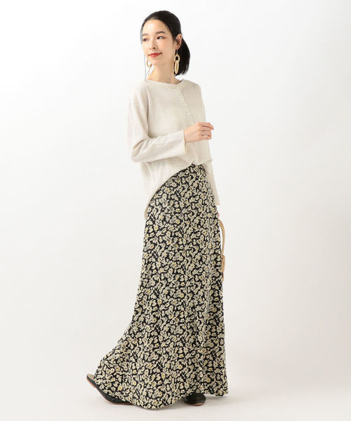 SHIPS(シップス)の「PrimaryNavyLabel:コットンワッフルヘンリーネック(Tシャツ/カットソー・レディース・ライトグレー/ベージュ・38/36)」の14枚目の写真