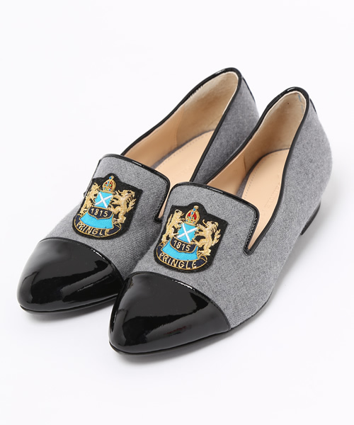 PRINGLE 1815（プリングル1815）の「フラノスリッポン（スリッポン・レディース・グレー・37inch/36inch）」の3枚目の写真