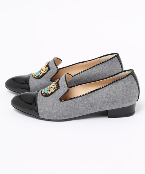 PRINGLE 1815（プリングル1815）の「フラノスリッポン（スリッポン・レディース・グレー・37inch/36inch）」の4枚目の写真