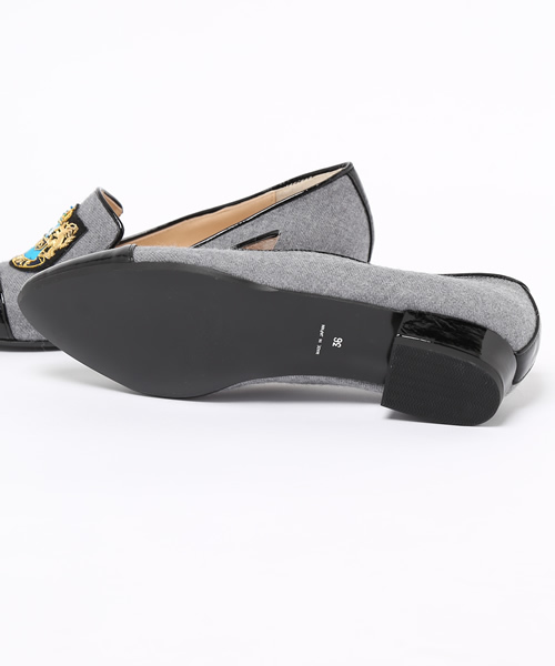 PRINGLE 1815（プリングル1815）の「フラノスリッポン（スリッポン・レディース・グレー・37inch/36inch）」の5枚目の写真