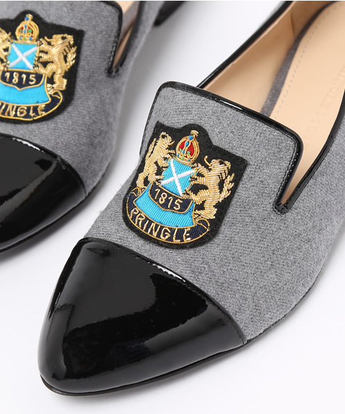 PRINGLE 1815（プリングル1815）の「フラノスリッポン（スリッポン・レディース・グレー・37inch/36inch）」の7枚目の写真