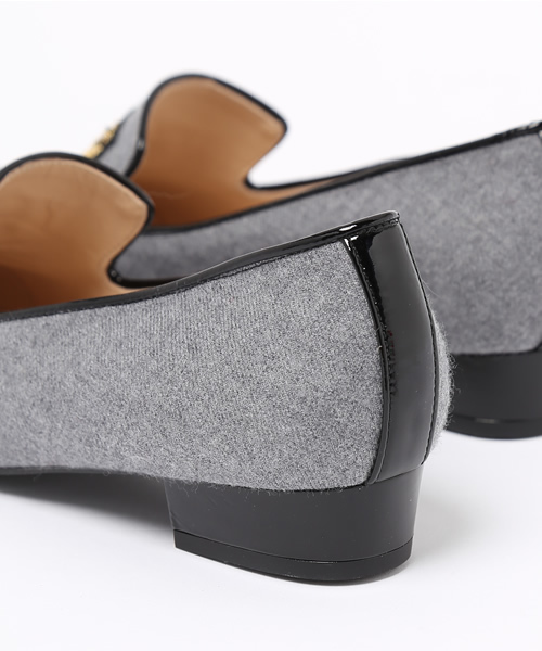 PRINGLE 1815（プリングル1815）の「フラノスリッポン（スリッポン・レディース・グレー・37inch/36inch）」の8枚目の写真