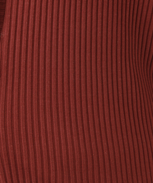 GLOBAL WORK（グローバルワーク）の「BEAUTEEリブカーディガン9分袖/846108（カーディガン/ボレロ・レディース・オフホワイト/ワインレッド/ダークグレー・LARGE/MEDIUM）」の13枚目の写真