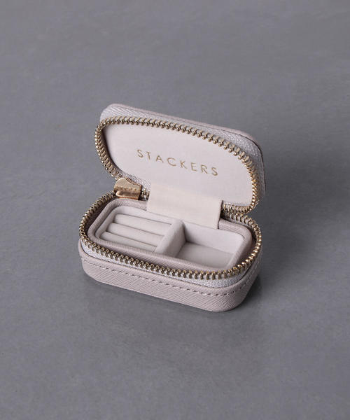 STACKERS（スタッカーズ）の「＜STACKERS（スタッカーズ）＞トラベル ジュエリーボックス S（その他小物・レディース・ブラック/グレー・FREE）」の8枚目の写真