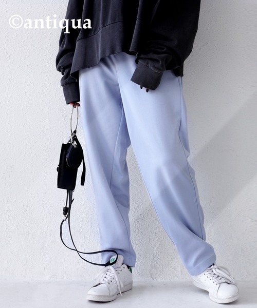 antiqua(アンティカ)の「ポンチテーパードパンツ(その他パンツ・レディース・ブラック/チャコール/ブルー系その他/ミント・FREE)」の13枚目の写真