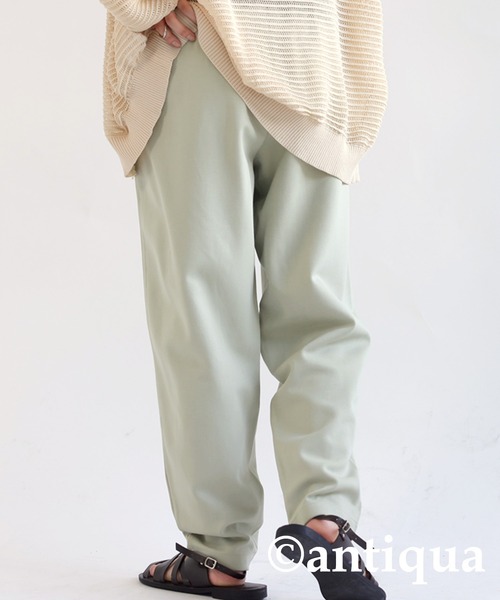 antiqua(アンティカ)の「ポンチテーパードパンツ(その他パンツ・レディース・ブラック/チャコール/ブルー系その他/ミント・FREE)」の21枚目の写真