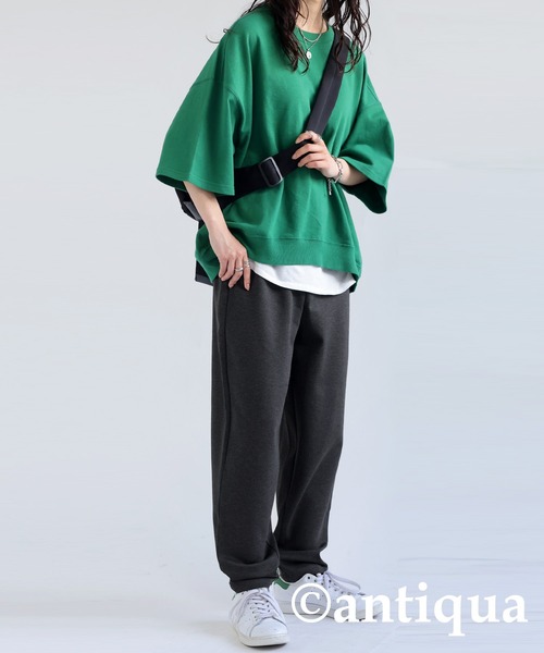 antiqua(アンティカ)の「ポンチテーパードパンツ(その他パンツ・レディース・ブラック/チャコール/ブルー系その他/ミント・FREE)」の19枚目の写真