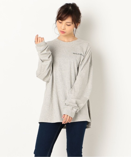 archives（アルシーヴ）の「ロゴプリントロンT（Tシャツ/カットソー・レディース・ブラウン/グレー/オフホワイト・MEDIUM）」の11枚目の写真