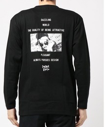 BACK GIRL 長袖Tシャツ