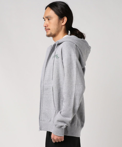 ROTAR(ローター)の「FAT ROGER Flag 1p Zip Up PARKA ジップアップ パーカー(パーカー・メンズ・ヘザーグレー/ブラック・LARGE/MEDIUM/SMALL/X-LARGE)」の3枚目の写真