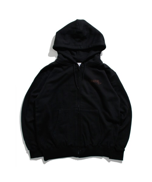 ROTAR(ローター)の「FAT ROGER Flag 1p Zip Up PARKA ジップアップ パーカー(パーカー・メンズ・ヘザーグレー/ブラック・LARGE/MEDIUM/SMALL/X-LARGE)」の10枚目の写真
