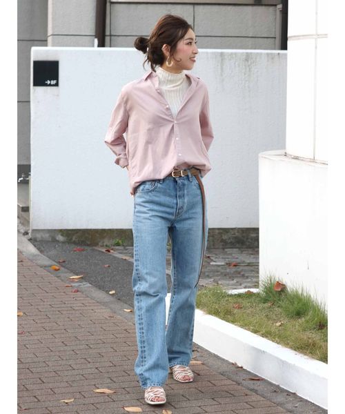 Ungrid（アングリッド）の「オーガニックコットンテンセルローンシャツ