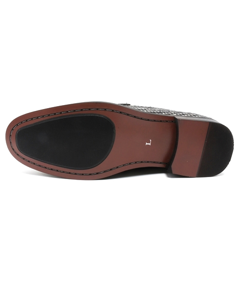 VENCEEXCHANGE（ヴァンスエクスチェンジ）の「ウールビットローファー（ローファー・メンズ・ダークグレー/その他・MEDIUM/LARGE）」の5枚目の写真