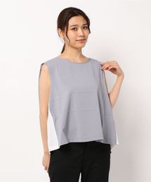BLANC BASQUE/ワイドクルー/NノースリーブP/O