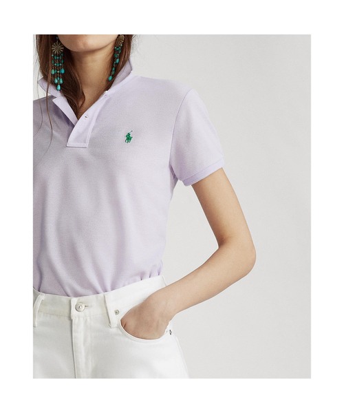 POLO RALPH LAUREN（ポロ ラルフ ローレン）の「アース ポロシャツ（ポロシャツ・レディース・パープル・LARGE/MEDIUM/SMALL/X-LARGE/X-SMALL）」の5枚目の写真