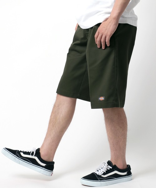 Dickies（ディッキーズ）の「Dickies/ディッキーズ MULTI-USE POCKET WORK SHORTS/ ポケット ワーク ショートパンツ/ ハーフパンツ/ショーツ（チノパンツ・メンズ・ブラック/ダークグリーン/サンドベージュ/ダークネイビー・32inch/30inch/28inch/34inch/36inch）」の11枚目の写真