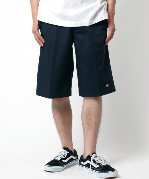 Dickies（ディッキーズ）の「Dickies/ディッキーズ MULTI-USE POCKET WORK SHORTS/ ポケット ワーク ショートパンツ/ ハーフパンツ/ショーツ（チノパンツ・メンズ・ブラック/ダークグリーン/サンドベージュ/ダークネイビー・32inch/30inch/28inch/34inch/36inch）」の9枚目の写真