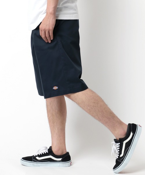 Dickies（ディッキーズ）の「Dickies/ディッキーズ MULTI-USE POCKET WORK SHORTS/ ポケット ワーク ショートパンツ/ ハーフパンツ/ショーツ（チノパンツ・メンズ・ブラック/ダークグリーン/サンドベージュ/ダークネイビー・32inch/30inch/28inch/34inch/36inch）」の6枚目の写真