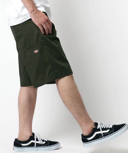 Dickies（ディッキーズ）の「Dickies/ディッキーズ MULTI-USE POCKET WORK SHORTS/ ポケット ワーク ショートパンツ/ ハーフパンツ/ショーツ（チノパンツ・メンズ・ブラック/ダークグリーン/サンドベージュ/ダークネイビー・32inch/30inch/28inch/34inch/36inch）」の12枚目の写真