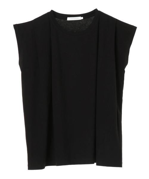 AMERICAN HOLIC（アメリカンホリック）の「ショルダータックノースリーブカットプルオーバー　＊〇（Tシャツ/カットソー・レディース・ブラック/カーキ/アイボリー・M/L）」の13枚目の写真