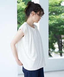 AMERICAN HOLIC | ショルダータックノースリーブカットプルオーバー(Tシャツ/カットソー)