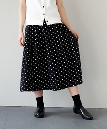 e-zakkamania stores | レトロドット フレアスカート(スカート)