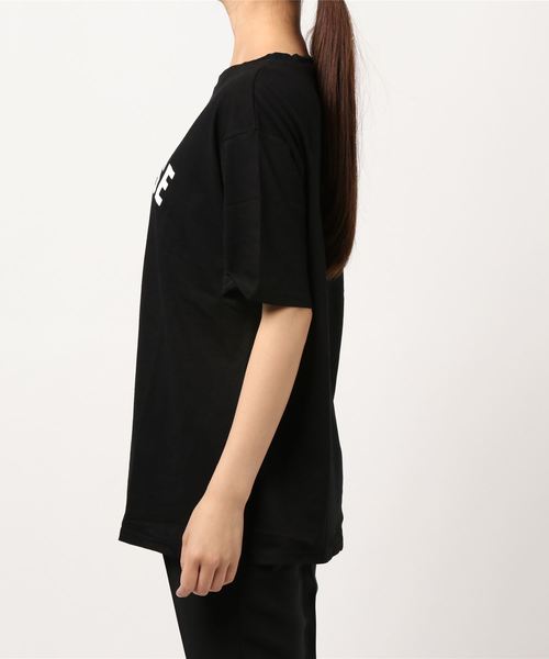 ap retro(アプレトロ)の「UNIVERSEロゴTEE【ZOZO限定アイテム】(Tシャツ/カットソー・レディース・オフホワイト/ブラック・FREE)」の8枚目の写真