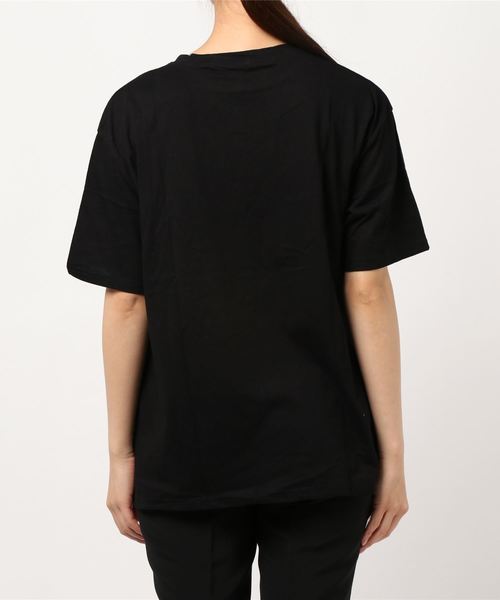 ap retro(アプレトロ)の「UNIVERSEロゴTEE【ZOZO限定アイテム】(Tシャツ/カットソー・レディース・オフホワイト/ブラック・FREE)」の9枚目の写真