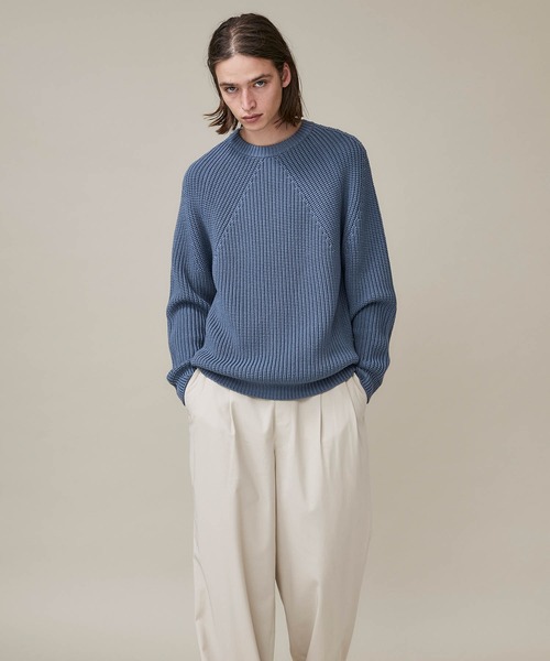 BATONER】シグネチャークルーネックニット/BN-20FM-030（ニット