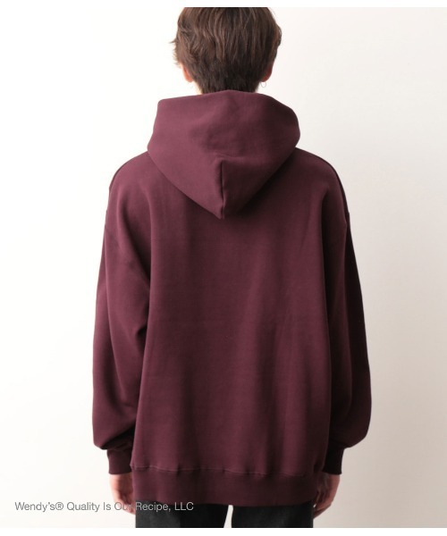 JUNRED（ジュンレッド）の「【WENDY'S×JUNRed別注】ロゴパーカー（パーカー・メンズ・ベージュ/オフホワイト/ワイン・M/L）」の12枚目の写真