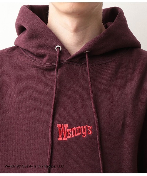 JUNRED（ジュンレッド）の「【WENDY'S×JUNRed別注】ロゴパーカー（パーカー・メンズ・ベージュ/オフホワイト/ワイン・M/L）」の13枚目の写真