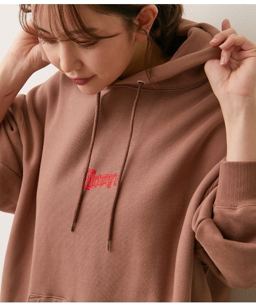 JUNRED（ジュンレッド）の「【WENDY'S×JUNRed別注】ロゴパーカー（パーカー・メンズ・ベージュ/オフホワイト/ワイン・M/L）」の17枚目の写真